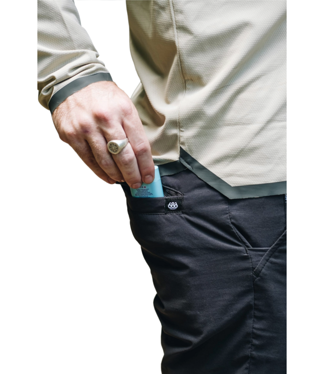 686 MENS EVERYWHERE FEATHERLIGHT CHINO BLACK