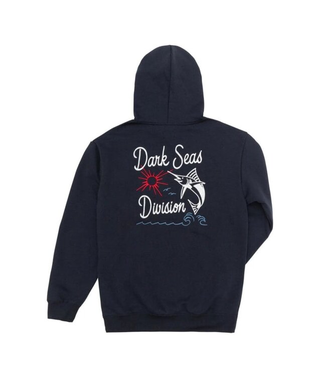 DARK SEAS MENS DOLDRUMS FLEECE PULLOVER HOODIE