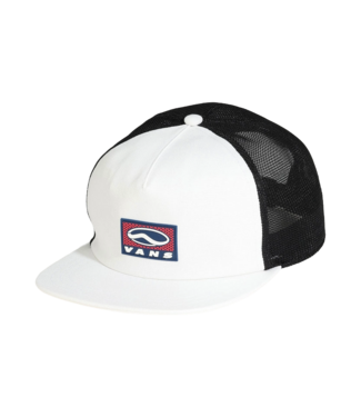 VANS VANS MENS SIDESTRIPE UNSTRUCTURED TRUCKER HAT MARSHMALLOW