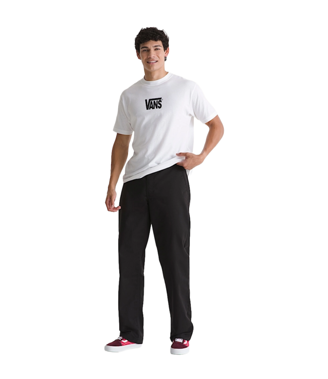 VANS MENS AUTHENTIC CHINO STRAIGHT PANT BLACK