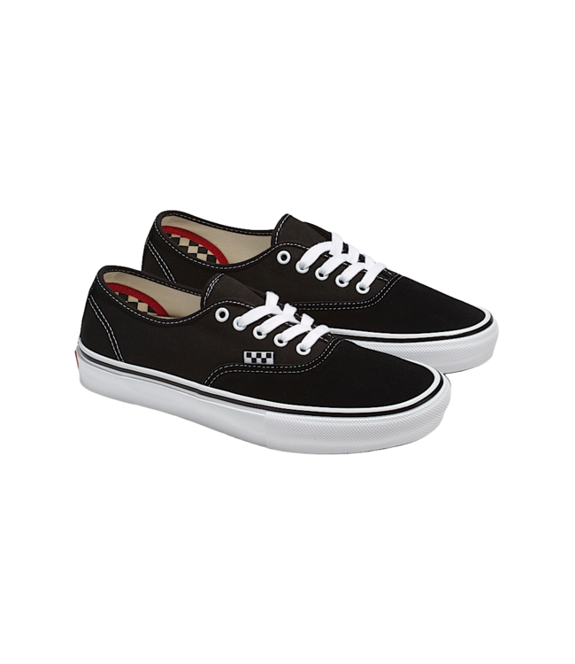 VANS MENS SKATE AUTHENTIC MID SHOES (Y28) BLACK/WHITE