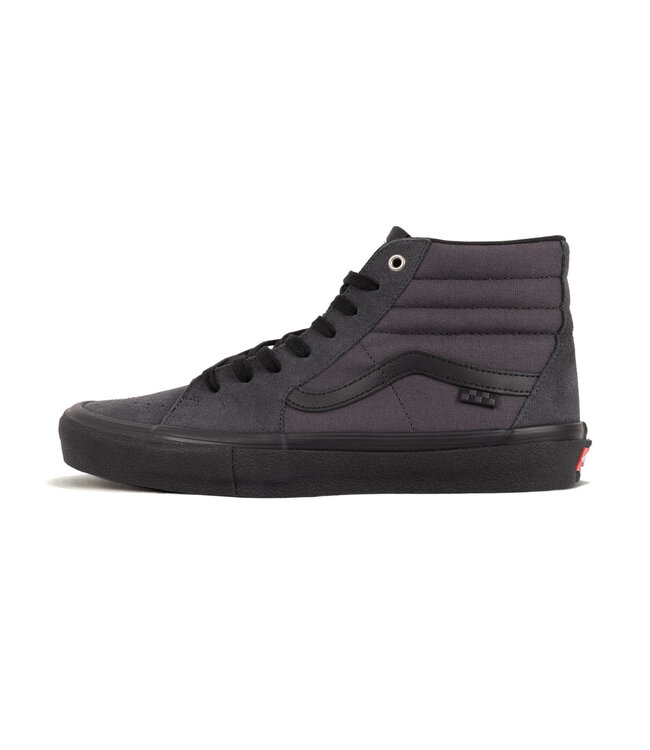 VANS MENS SKATE SK8-HI SHOE (Y01) CHARCOAL/BLACK