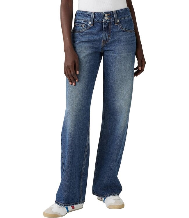 LEVIS WOMENS SUPERLOW LOOSE DENIM (008) BLENDED BEAUTY