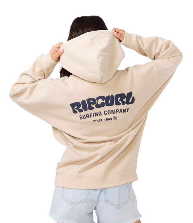 RIP CURL WOMENS SURF PUFF HERITAGE HOODIE 0031