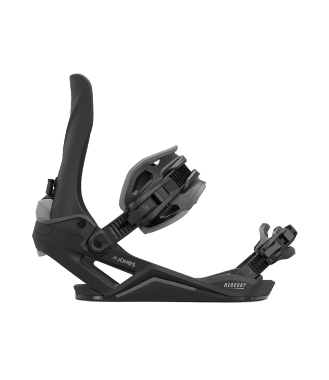 JONES MERCURY FASE SNOWBOARD BINDINGS STEALTH BLACK 2027
