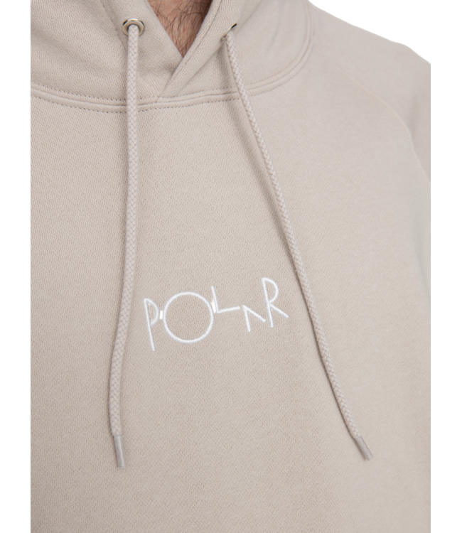 POLAR DEFAULT HOODIE PALE TAUPE