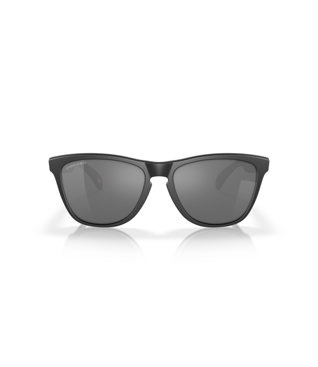 OAKLEY FROGSKINS MATTE BLACK SUNGLASSES w/ PRIZM BLACK POLAR LENS