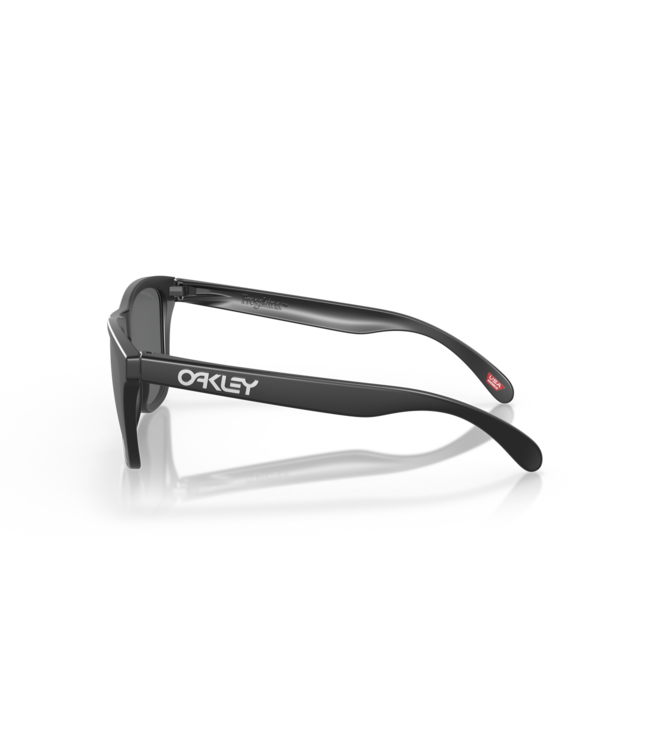 OAKLEY FROGSKINS MATTE BLACK SUNGLASSES w/ PRIZM BLACK POLAR LENS