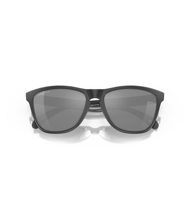OAKLEY FROGSKINS MATTE BLACK SUNGLASSES w/ PRIZM BLACK POLAR LENS