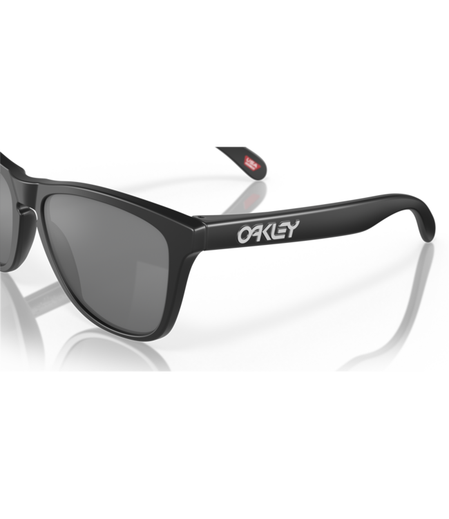 OAKLEY FROGSKINS MATTE BLACK SUNGLASSES w/ PRIZM BLACK POLAR LENS