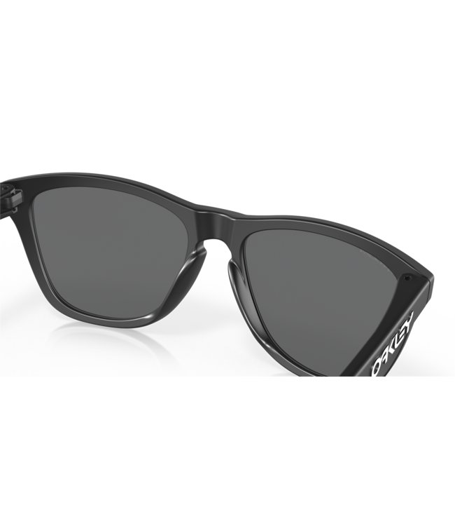 OAKLEY FROGSKINS MATTE BLACK SUNGLASSES w/ PRIZM BLACK POLAR LENS