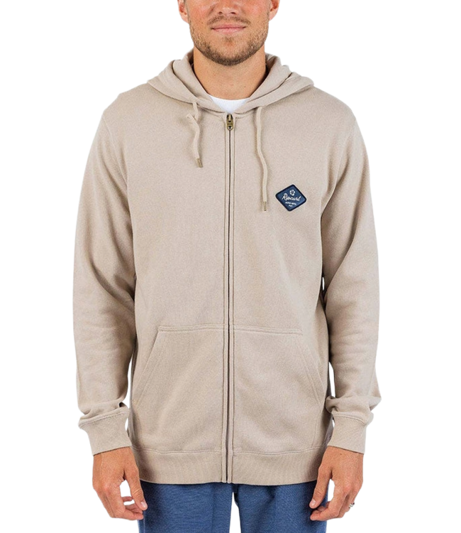 RIP CURL MENS ALOHA HOTEL ZIP HOODIE
