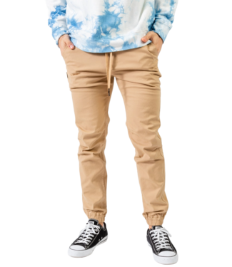 TAIKAN TAIKAN MENS JOGGER PANTS TAN