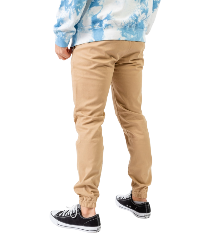 TAIKAN MENS JOGGER PANTS TAN