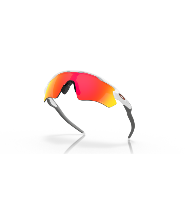 OAKLEY RADAR EV PATH POLISHED WHITE SUNGLASSES w/ PRIZM RUBY
