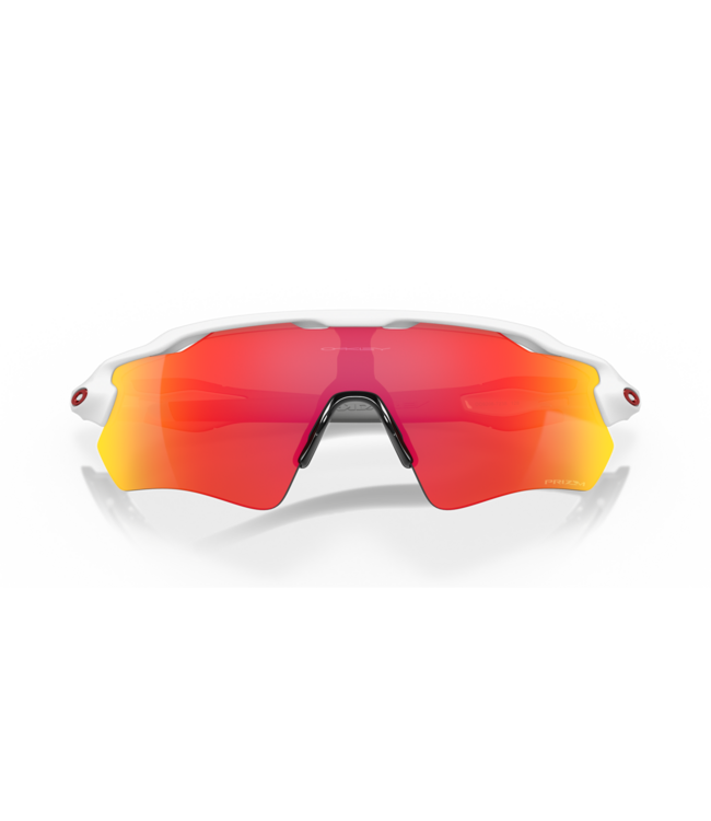 OAKLEY RADAR EV PATH POLISHED WHITE SUNGLASSES w/ PRIZM RUBY