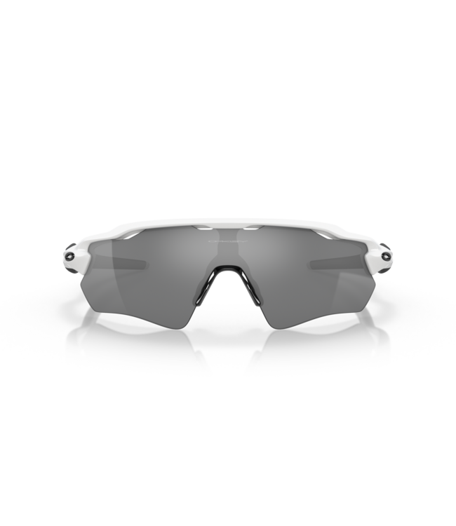 OAKLEY RADAR EV PATH POLISHED WHITE SUNGLASSES w/ PRIZM BLACK POLAR