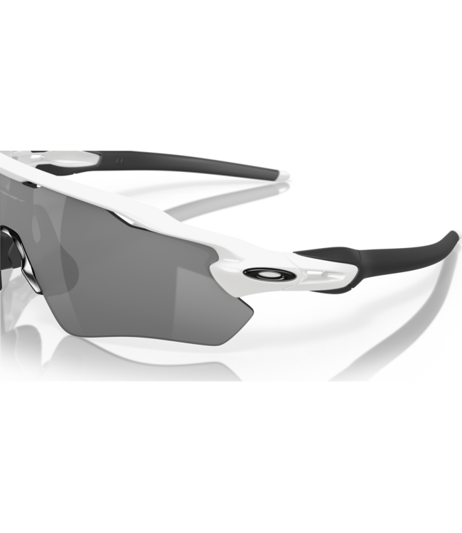 OAKLEY RADAR EV PATH POLISHED WHITE SUNGLASSES w/ PRIZM BLACK POLAR