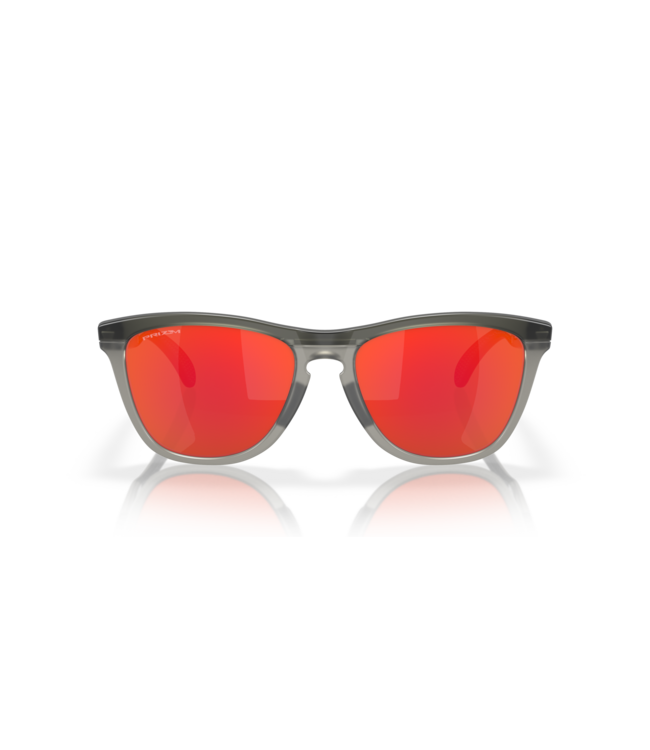 OAKLEY FROGSKINS RANGE GREY SMOKE SUNGLASSES w/ PRIZM RUBY