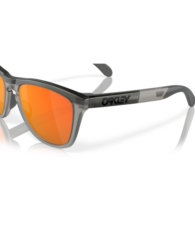 OAKLEY FROGSKINS RANGE GREY SMOKE SUNGLASSES w/ PRIZM RUBY