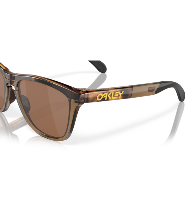 OAKLEY FROGSKINS RANGE BROWN TORT SUNGLASSES w/ PRIZM TUNGSTEN POLAR