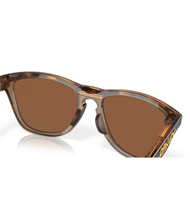 OAKLEY FROGSKINS RANGE BROWN TORT SUNGLASSES w/ PRIZM TUNGSTEN POLAR