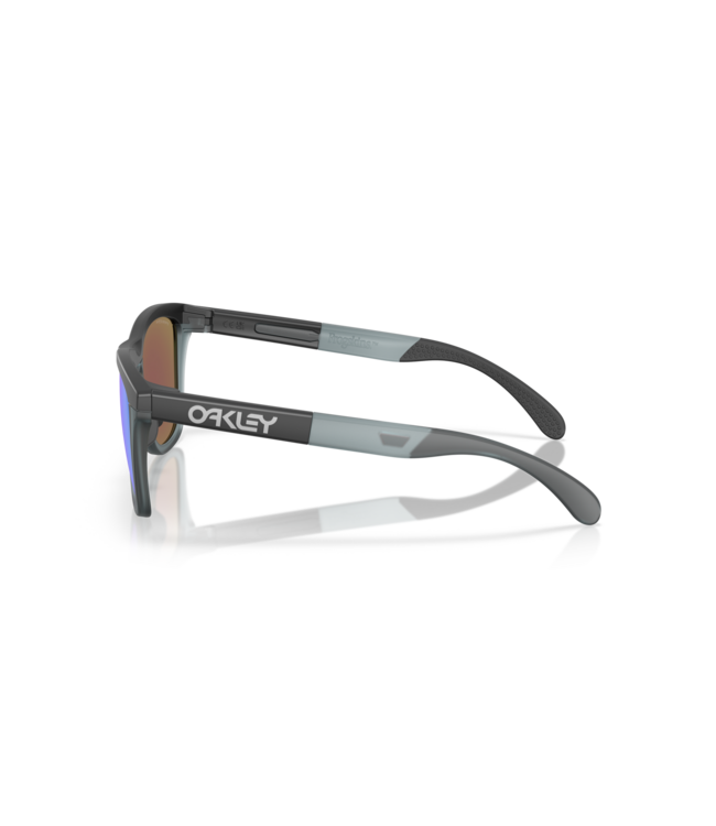 OAKLEY FROGSKINS RANGE MATTE BLACK SUNGLASSES w/ PRIZM SAPPHIRE