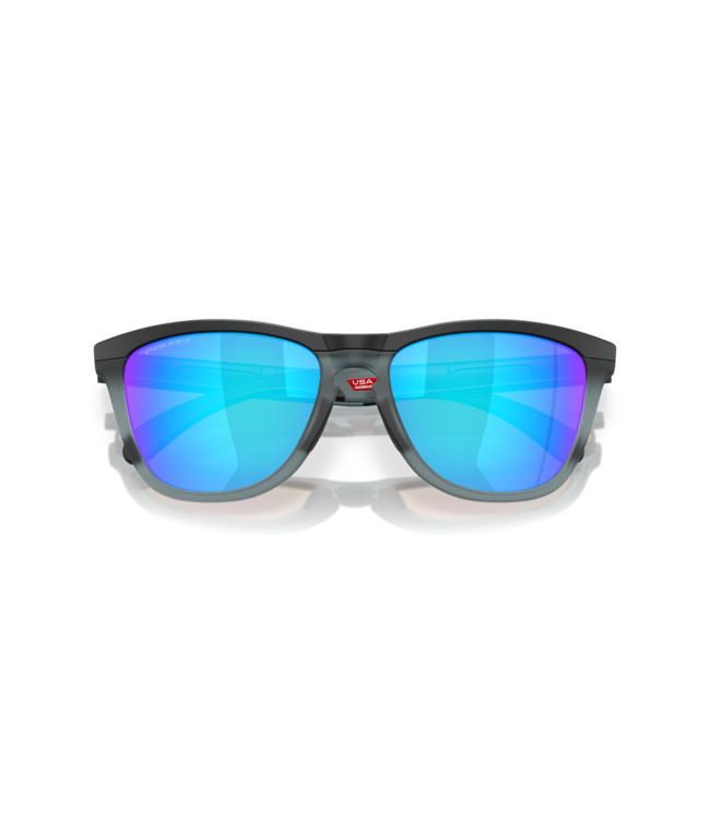 OAKLEY FROGSKINS RANGE MATTE BLACK SUNGLASSES w/ PRIZM SAPPHIRE