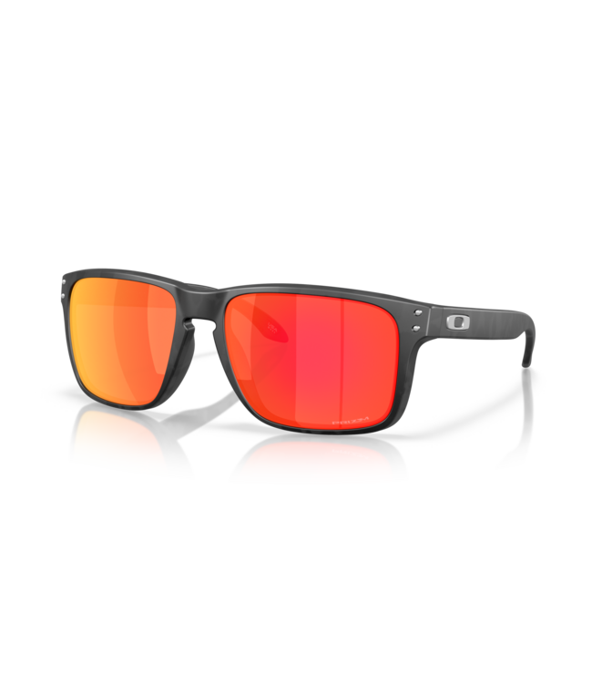 OAKLEY HOLBROOK XXL MATTE BLACK CAMO SUNGLASSES w/ PRIZM RUBY