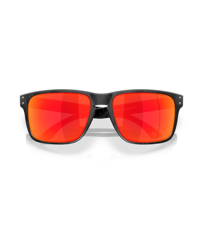 OAKLEY HOLBROOK XXL MATTE BLACK CAMO SUNGLASSES w/ PRIZM RUBY