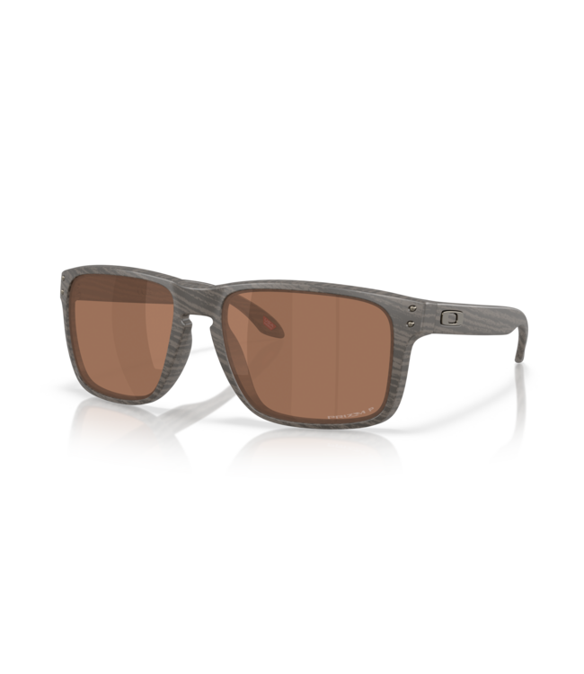 OAKLEY HOLBROOK XXL WOODGRAIN SUNGLASSES w/ PRIZM TUNGSTEN POLAR