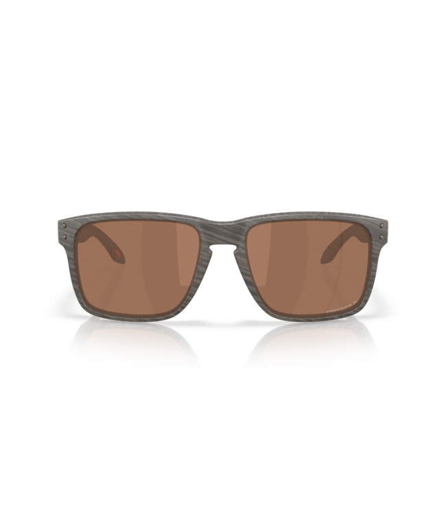 OAKLEY HOLBROOK XXL WOODGRAIN SUNGLASSES w/ PRIZM TUNGSTEN POLAR