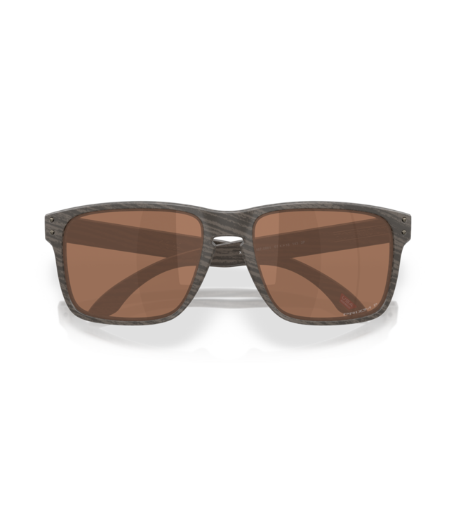 OAKLEY HOLBROOK XXL WOODGRAIN SUNGLASSES w/ PRIZM TUNGSTEN POLAR