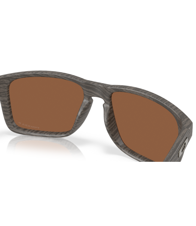 OAKLEY HOLBROOK XXL WOODGRAIN SUNGLASSES w/ PRIZM TUNGSTEN POLAR
