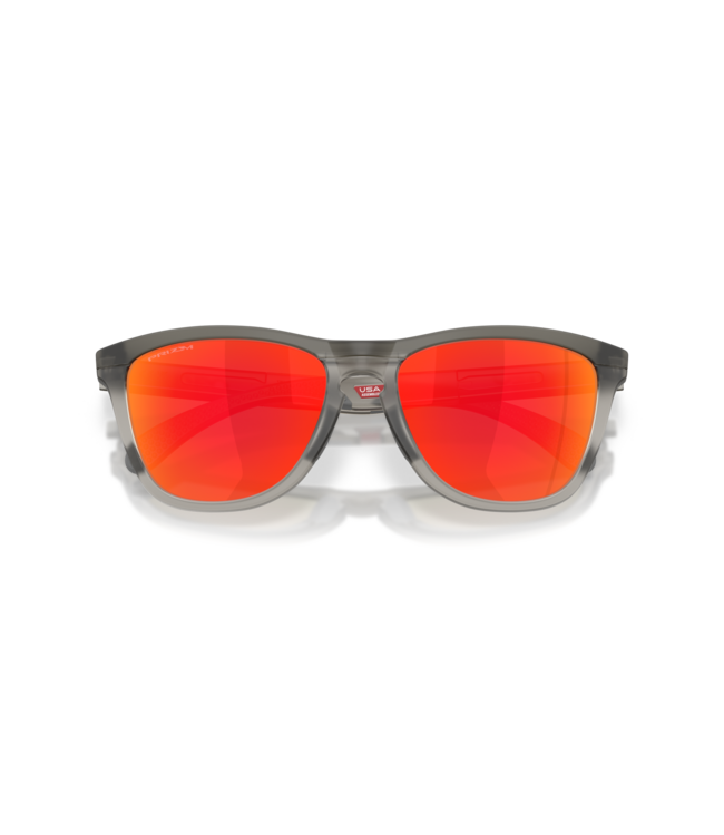 OAKLEY FROGSKINS RANGE XL GREY SMOKE SUNGLASSES w/ PRIZM RUBY