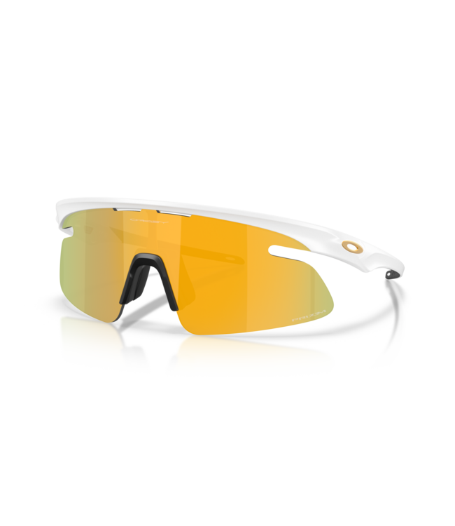 OAKLEY RSLV LITE MATTE WHITE SUNGLASSES w/ PRIZM 24K