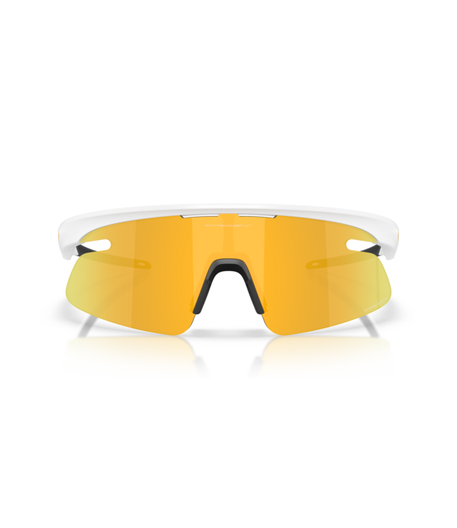 OAKLEY RSLV LITE MATTE WHITE SUNGLASSES w/ PRIZM 24K