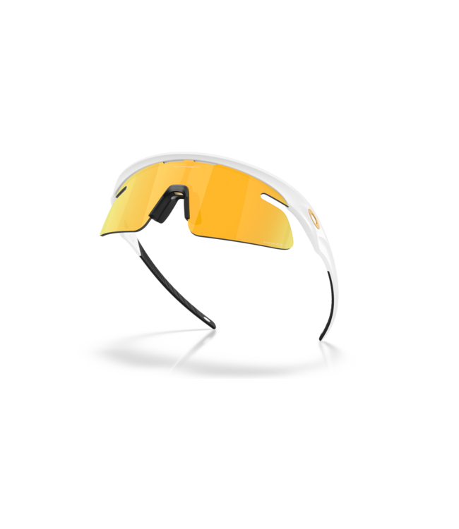 OAKLEY RSLV LITE MATTE WHITE SUNGLASSES w/ PRIZM 24K