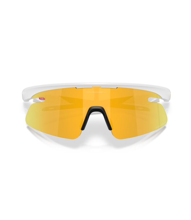 OAKLEY RSLV LITE MATTE WHITE SUNGLASSES w/ PRIZM 24K