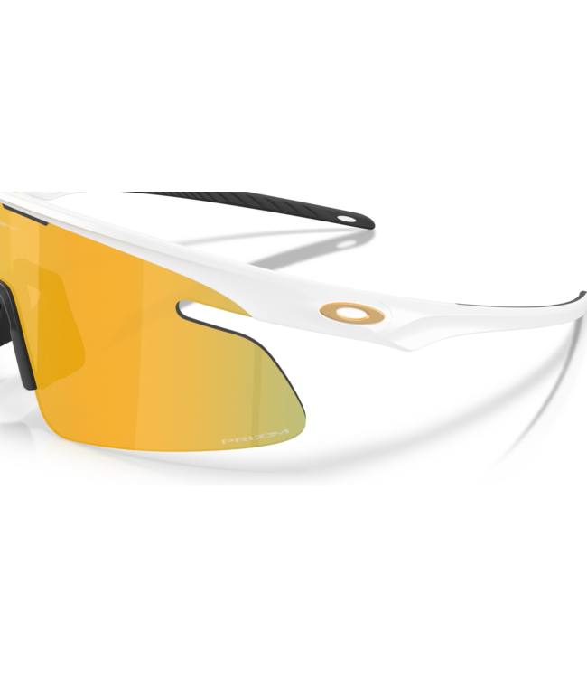OAKLEY RSLV LITE MATTE WHITE SUNGLASSES w/ PRIZM 24K