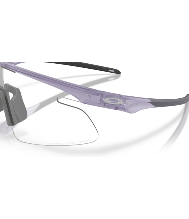 OAKLEY RSLV LITE MATTE TRANS LILAC SUNGLASSES w/ CLEAR TO BLACK PHOTOCHROMIC