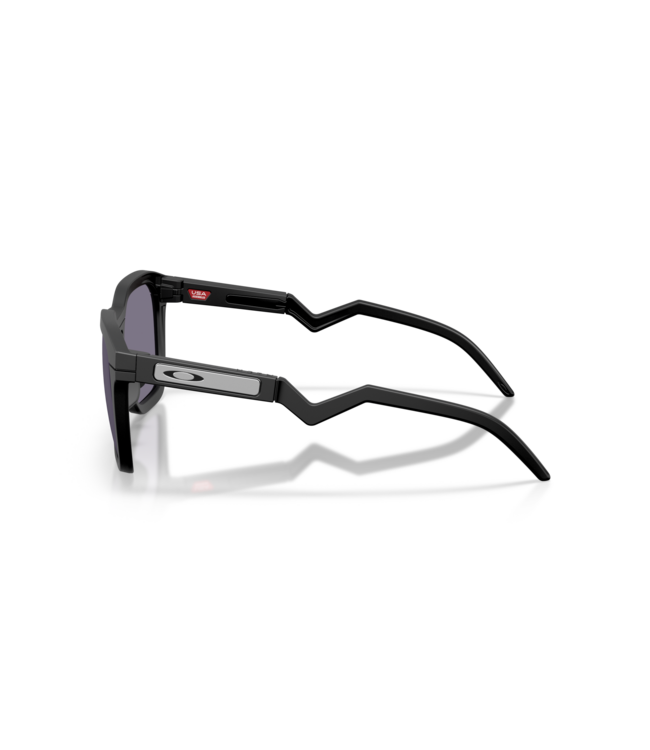 OAKLEY HSTN SQ MATTE BLACK SUNGLASSES w/ PRIZM GREY