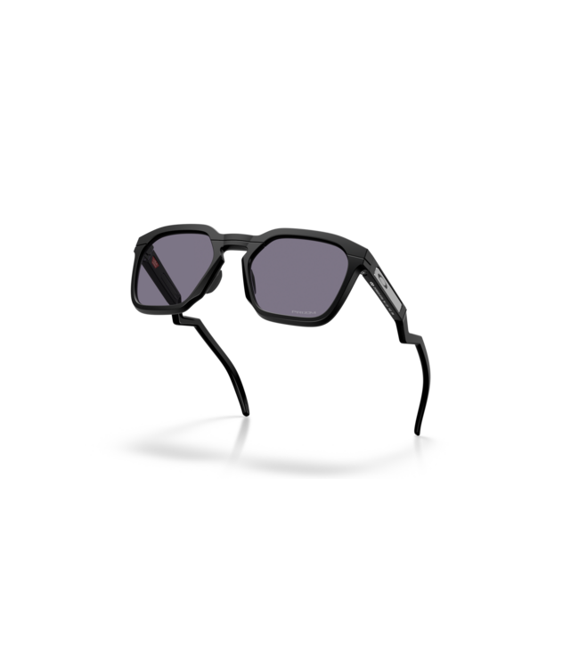 OAKLEY HSTN SQ MATTE BLACK SUNGLASSES w/ PRIZM GREY