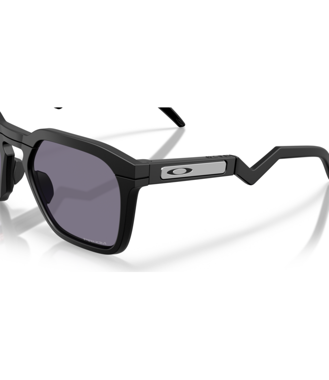OAKLEY HSTN SQ MATTE BLACK SUNGLASSES w/ PRIZM GREY