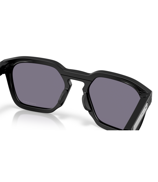 OAKLEY HSTN SQ MATTE BLACK SUNGLASSES w/ PRIZM GREY