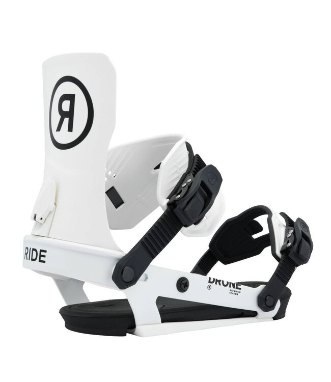 RIDE WOMENS DRONE SNOWBOARD BINDINGS WHITE 2026