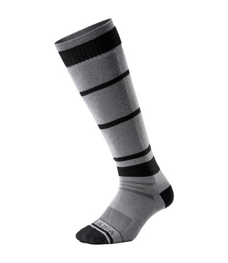 CADIA CADIA MENS FLIGHTLINE SOCKS ASH BLACK