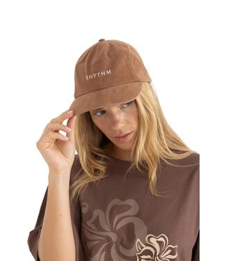 RHYTHM WOMENS ESSENTIALS STRAPBACK HAT CHOCOLATE