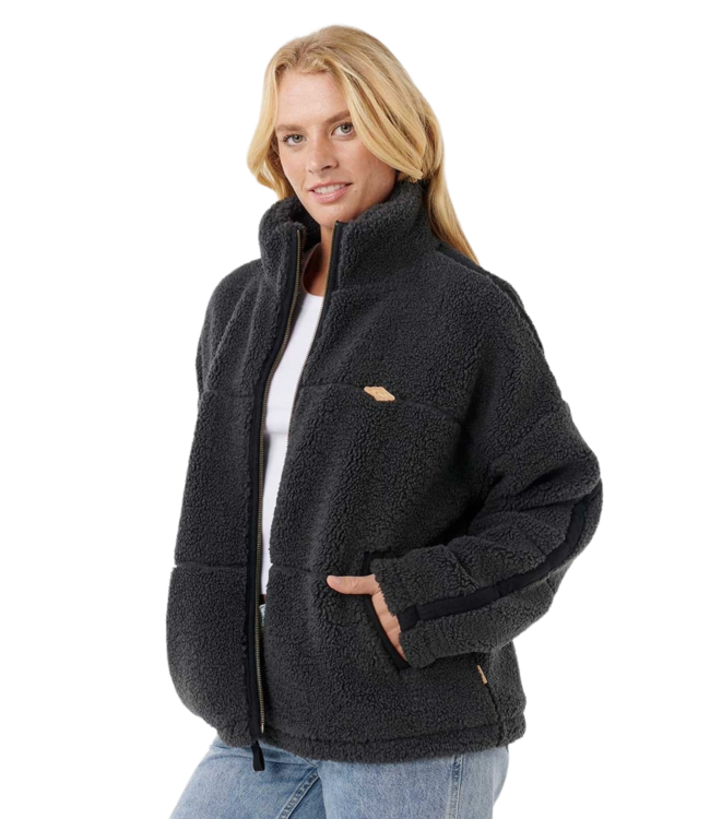 RIP CURL WOMENS CALA NIGHTS SHERPA JACKET 8264