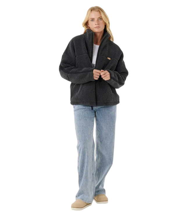 RIP CURL WOMENS CALA NIGHTS SHERPA JACKET 8264